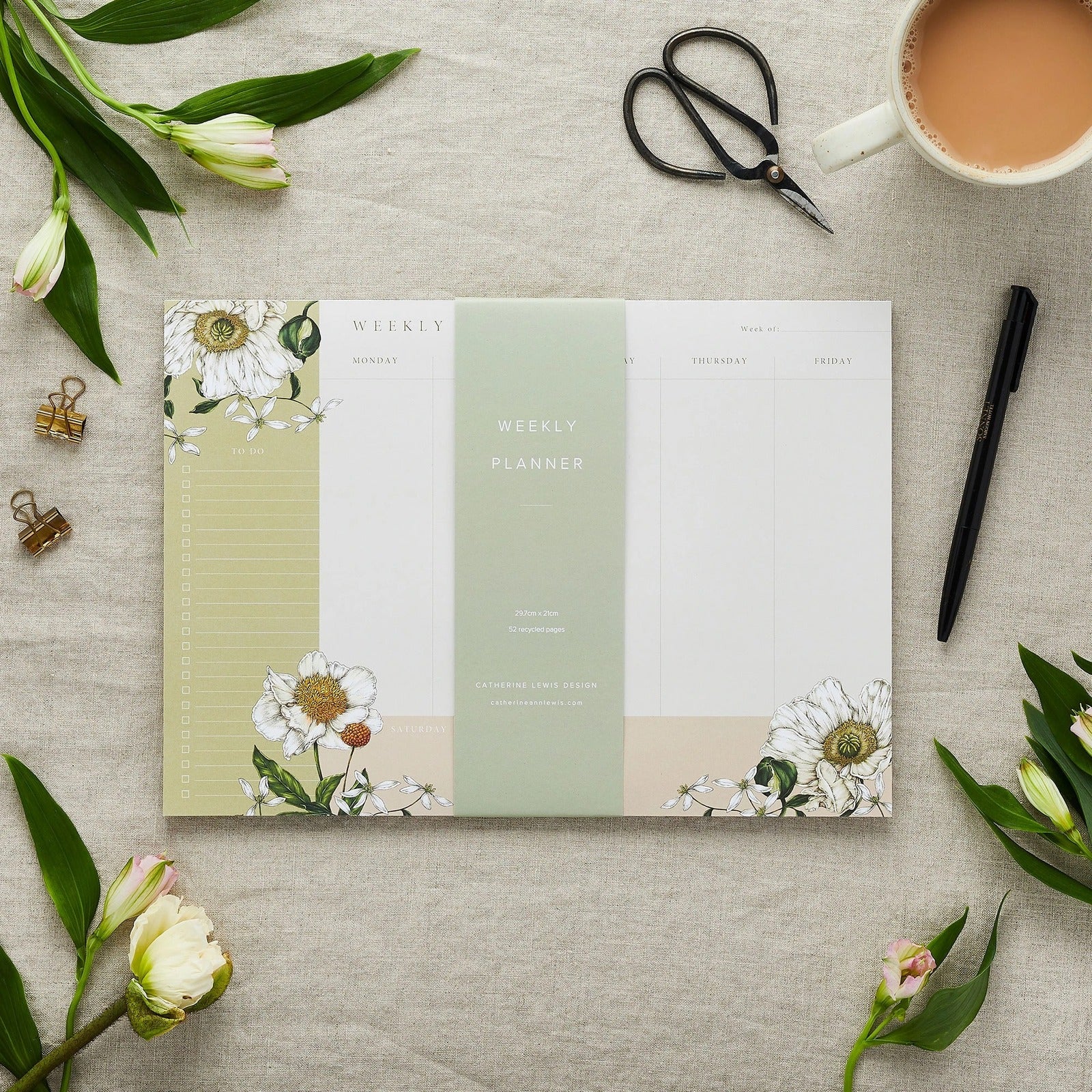 Weekly Planner Spring Blossom
