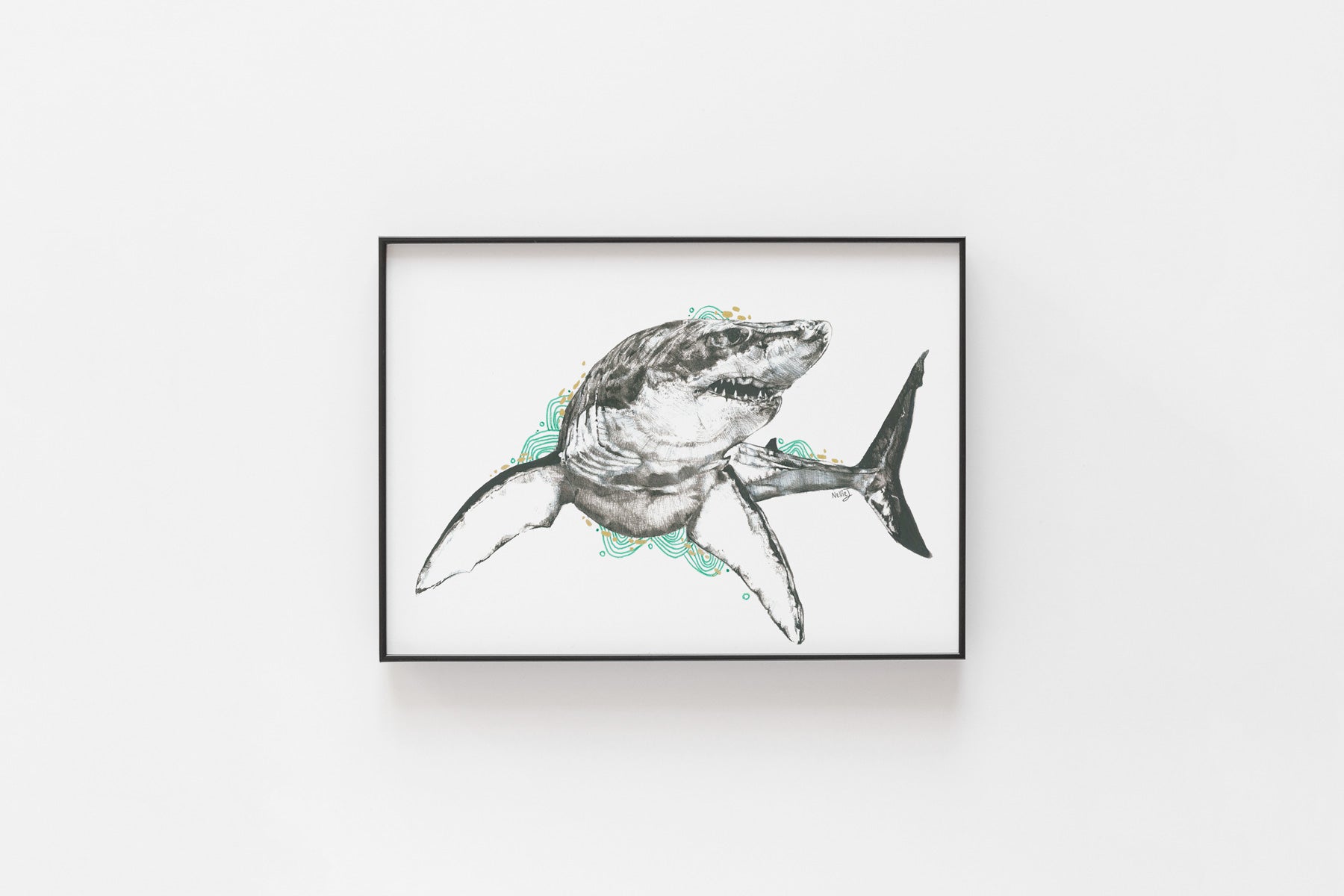 Great White Shark II Print
