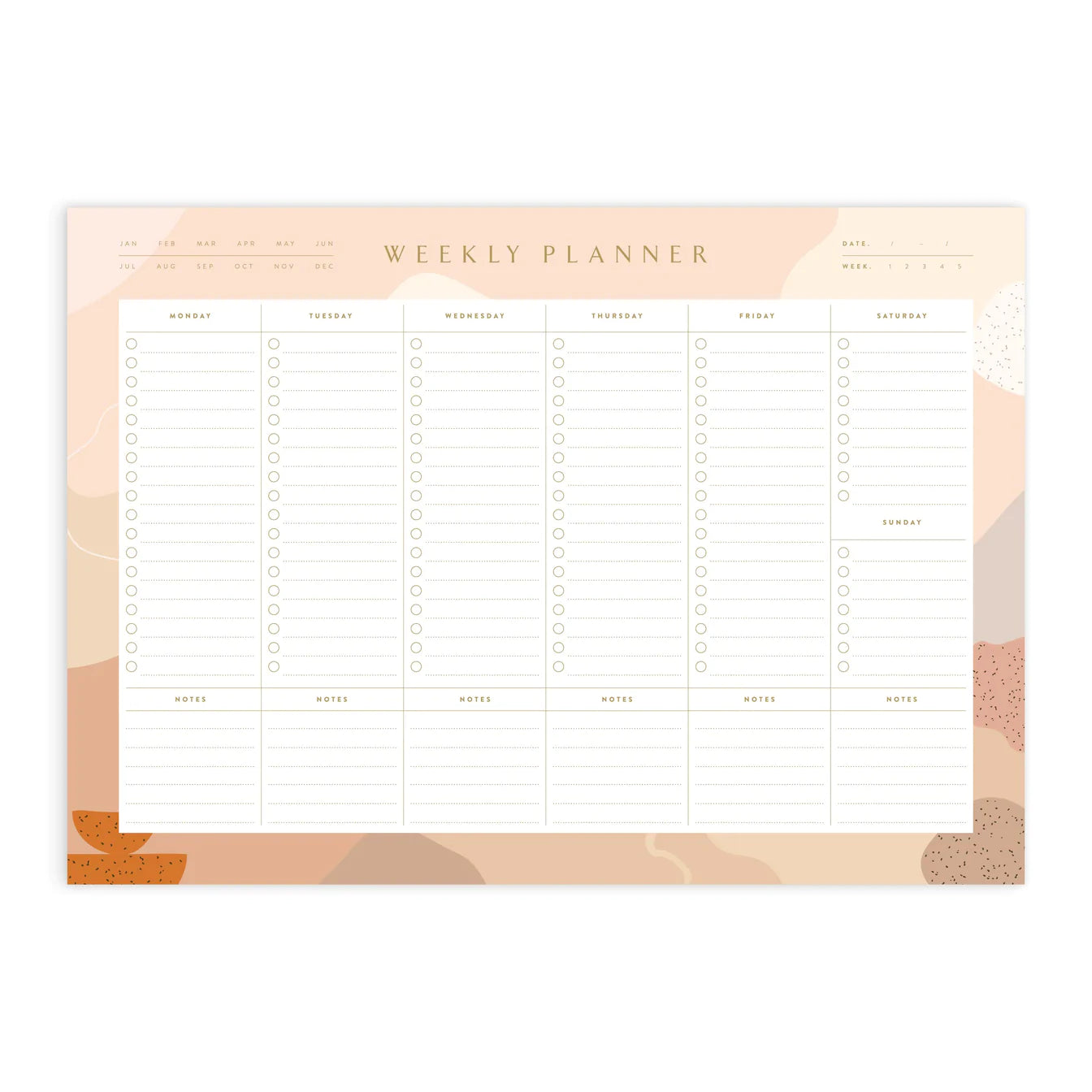 Still Life A4 Weekly Planner