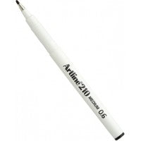 Artline 210 Marker 0.6mm Black