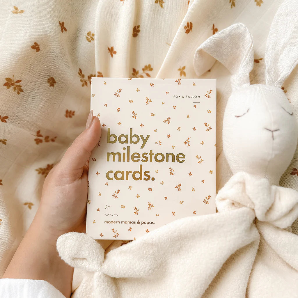 Baby Milestone Card Set - Broderie