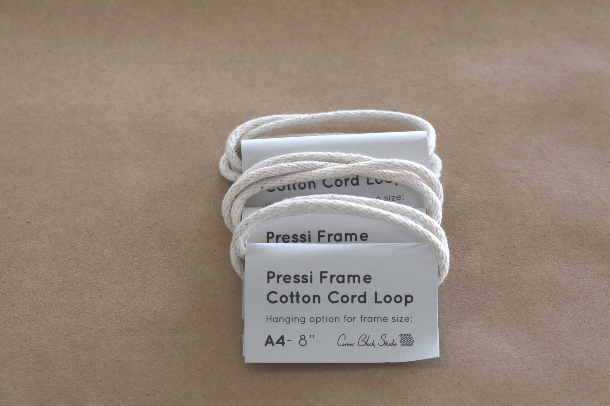 Pressi Frames & Cotton Loops