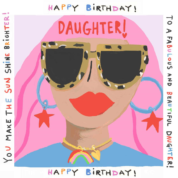 Happy Birthday Daughter Card