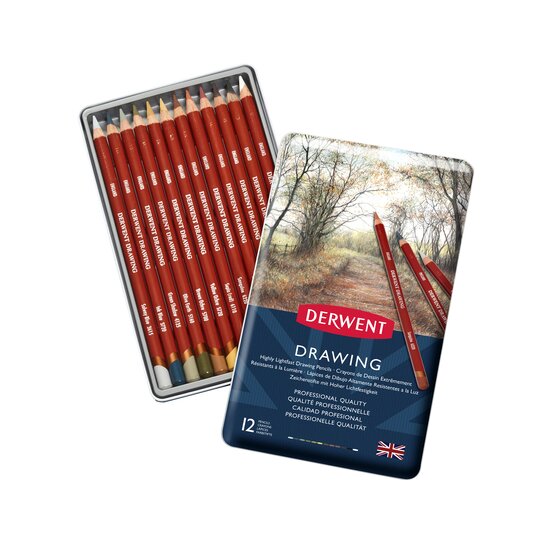 Derwent Drawing Pencils - Earth Tones