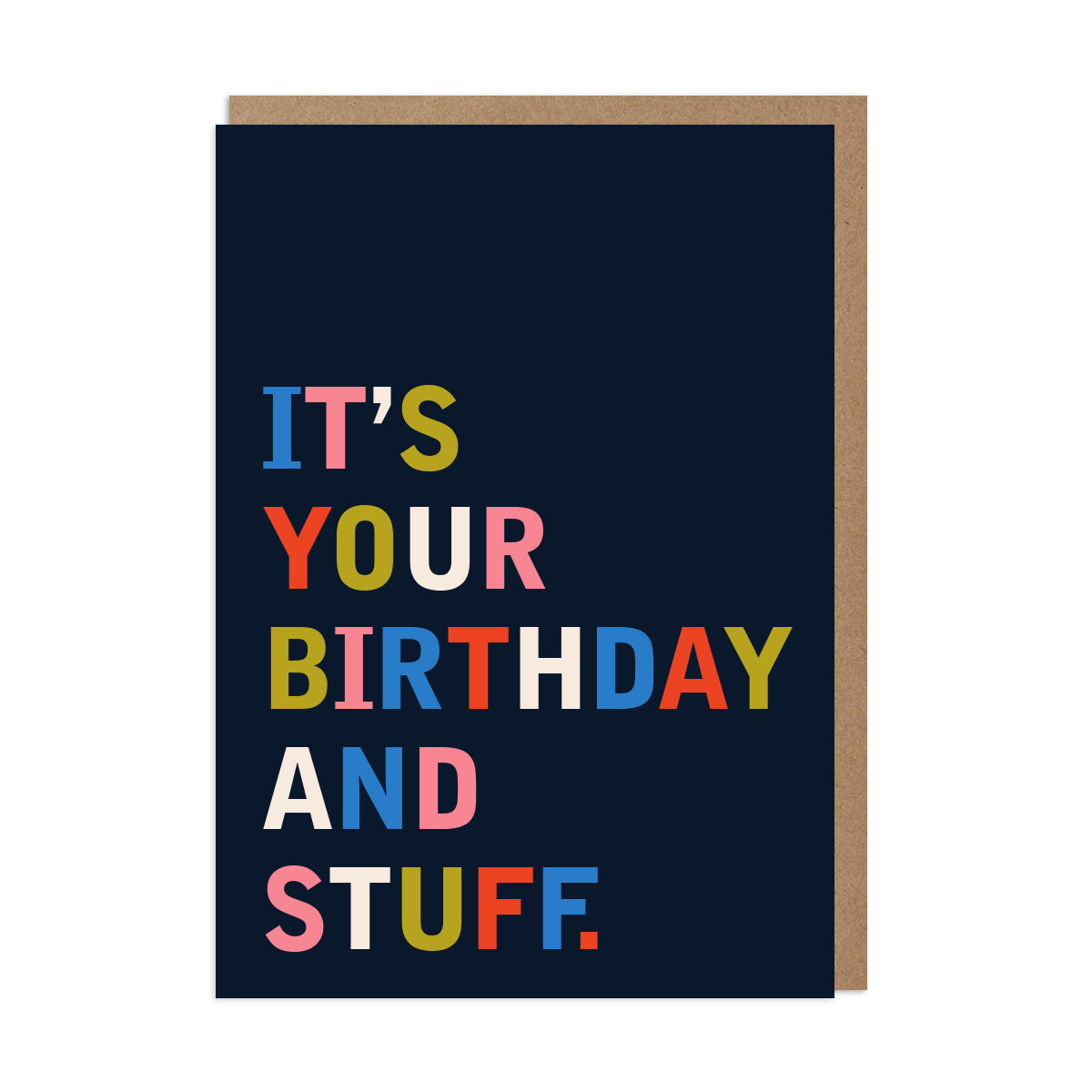 It's Your Birthday and Stuff Card