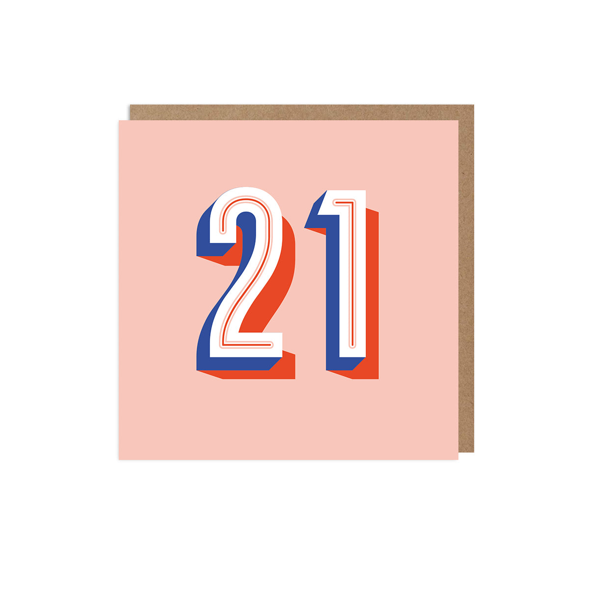 21 Greeting Card