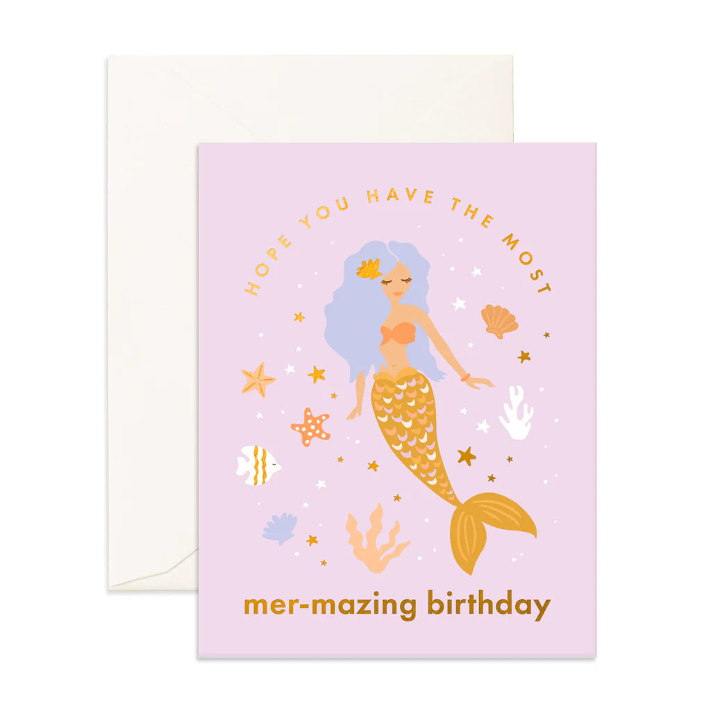 Mer-mazing Birthday Greeting Card