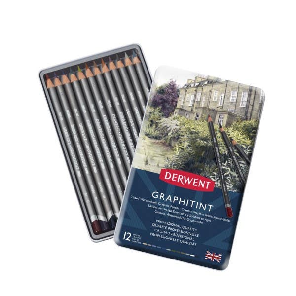 Derwent Graphitint Water Soluble Pencils