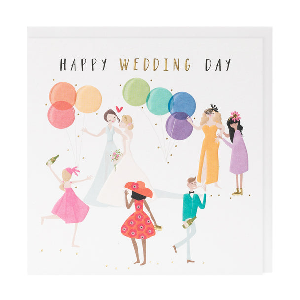 Mrs &amp; Mrs Wedding Card