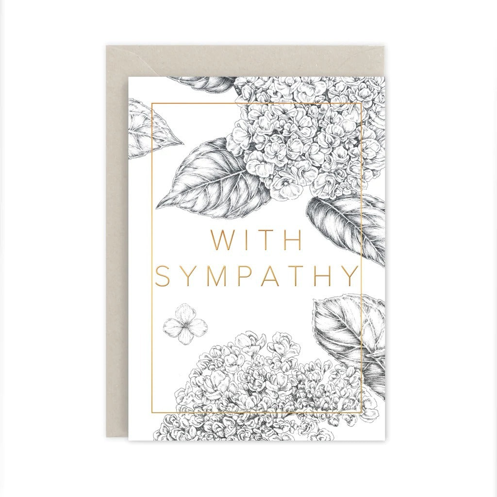 With Sympathy Card