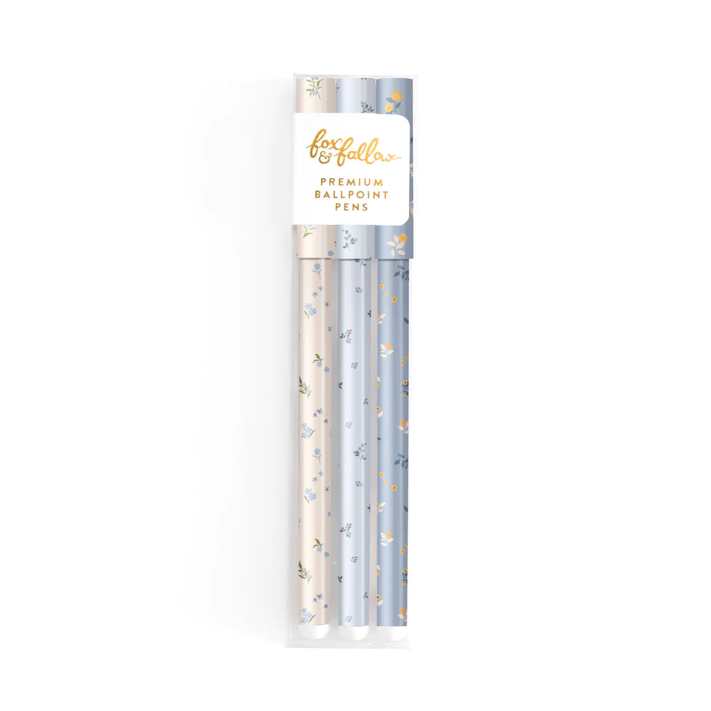 Broderie Sky Ballpoint Pen Pack