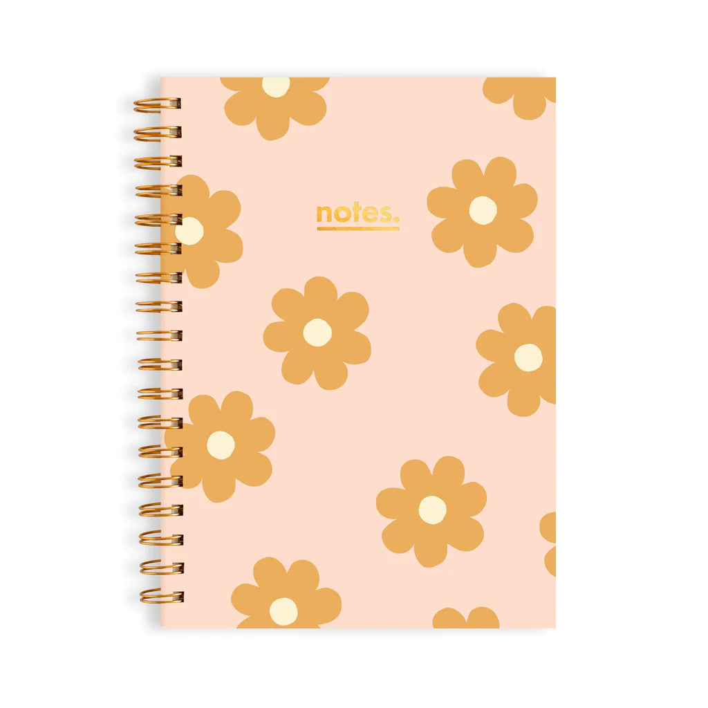 Daisy Chain Medium Spiral Notebook