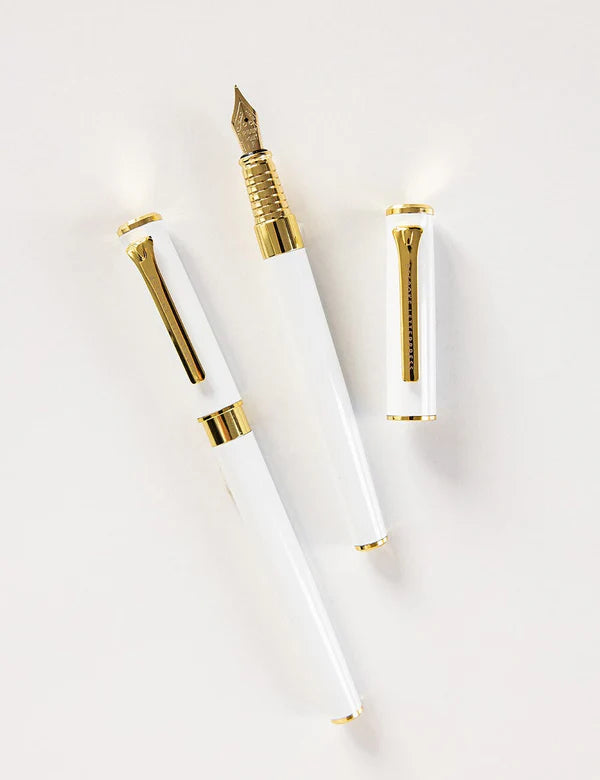 White Fountain Pen