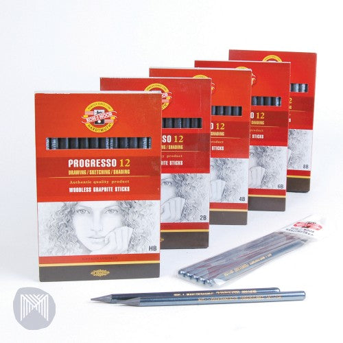 Progresso Woodless Graphite Sticks