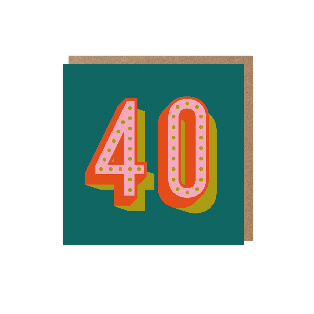 40 Greeting Card