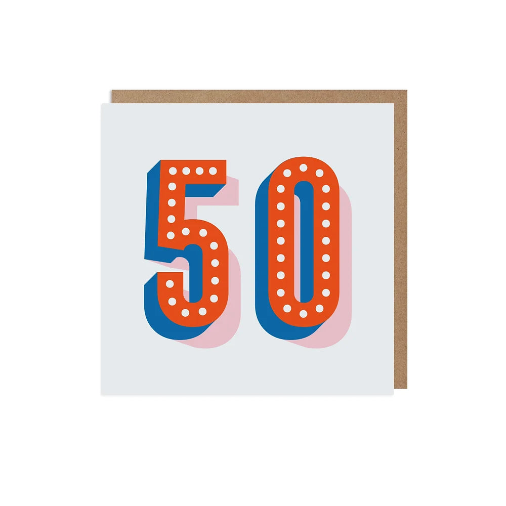 50 Greeting Card