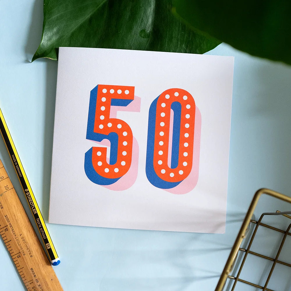 50 Greeting Card