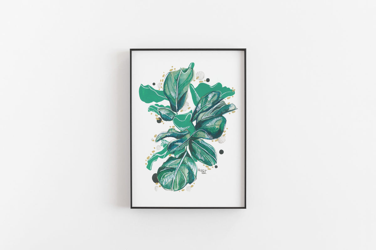 Fiddle Leaf Fig Print