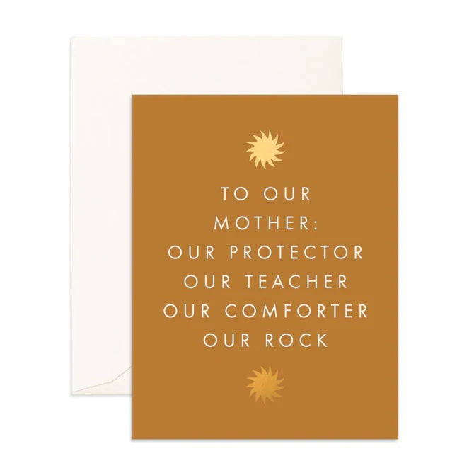Mother Protector Greeting Card