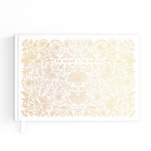 To Have & To Hold Wedding Guest Book