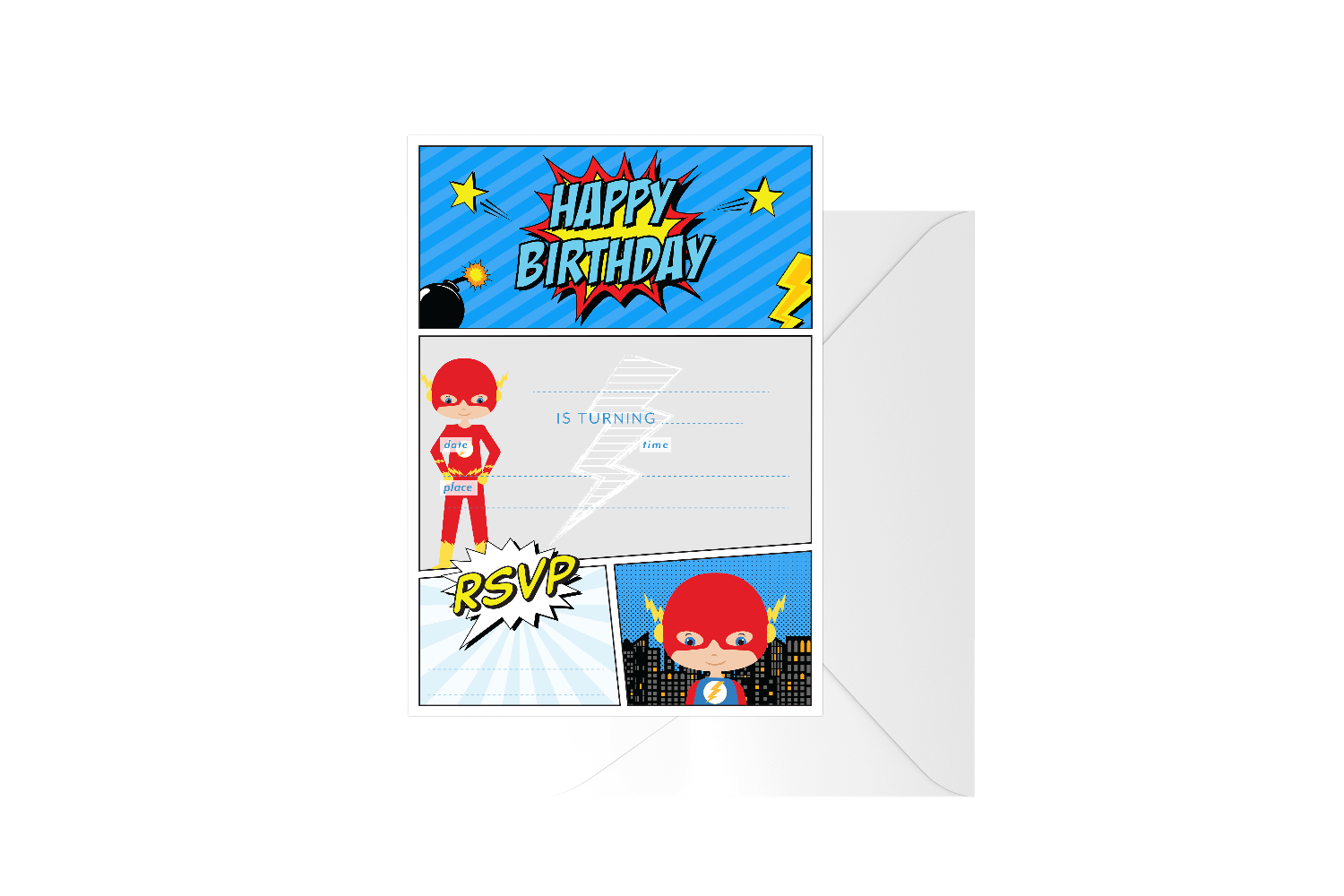 Flash Boy Fill In Birthday