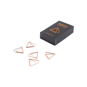 Copper Pyramid Paperclips