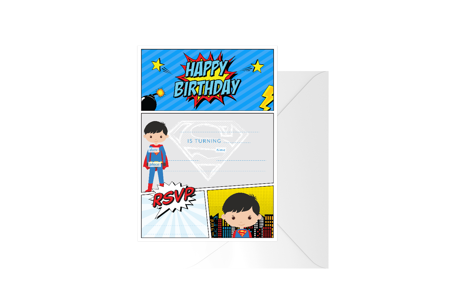 Super Boy Fill In Birthday